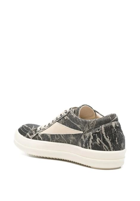 sneaks vintage snekaers uomo nera e bianca RICK OWENS DRKSHDW | DU02E7803 DWFLVS5911